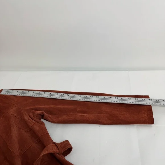 Vintage Maxima Wilsons Women’s XL Suede Leather  Jacket Belted - Picture 5 of 11